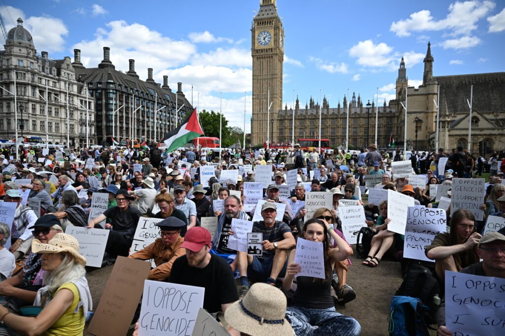 UK protesters plan mass rally against ban on Palestine Action