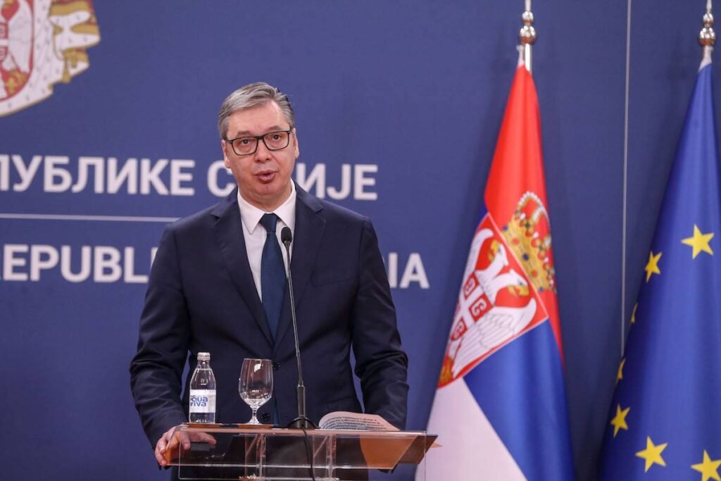 Serbian president announces joint drone production with Israel