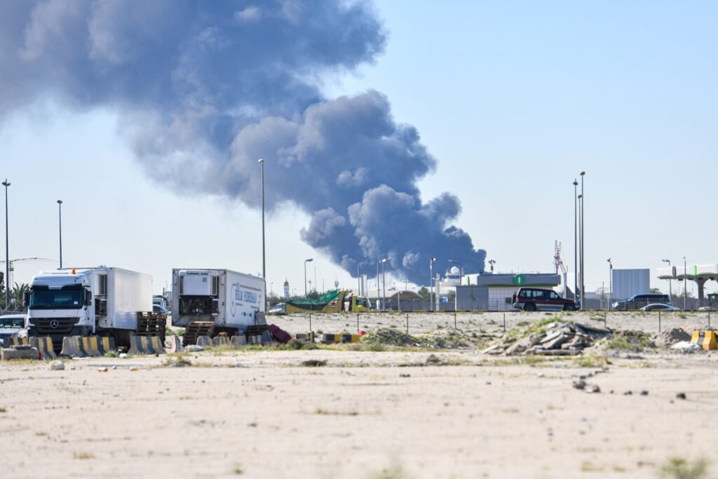 Iran’s Islamic Revolutionary Guard Corps says it targeted US airbase in Kuwait