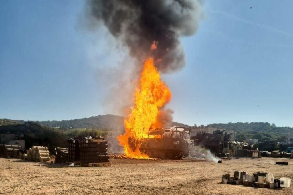 Hezbollah says it hit 6 Israeli tanks amid drone, missile attacks in southern Lebanon