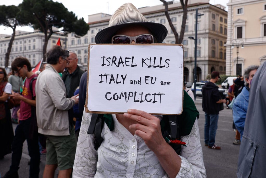 Italy hit by mass strike over rearmament and in solidarity with Gaza
