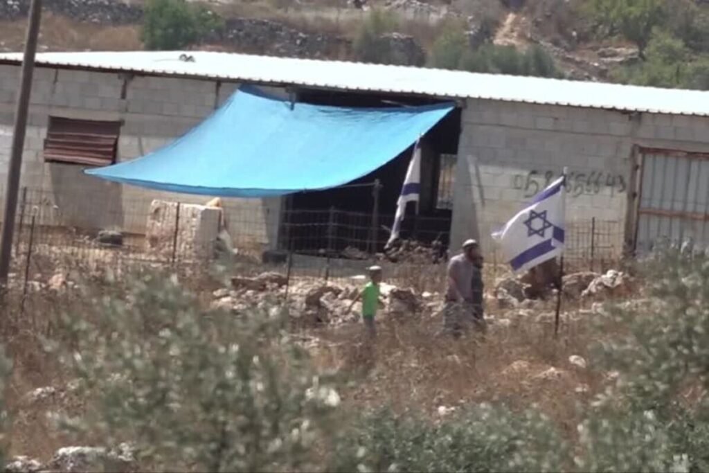 Israeli checkpoint restricts movement of Palestinians in West Bank’s Khirbet Sarra