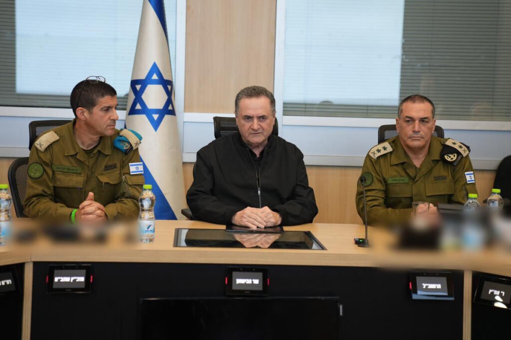 Katz says Israel to remain in “security zones” in Lebanon, Syria, & Gaza