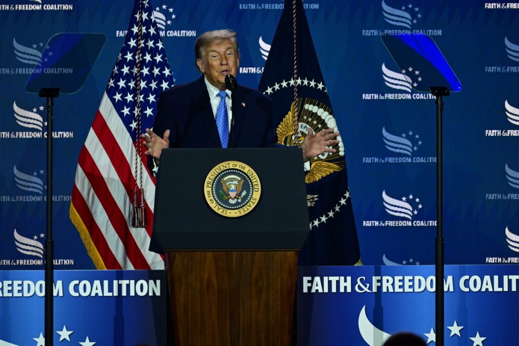 Trump calls for war crimes trial of Iranian leadership over alleged protesters’ deaths