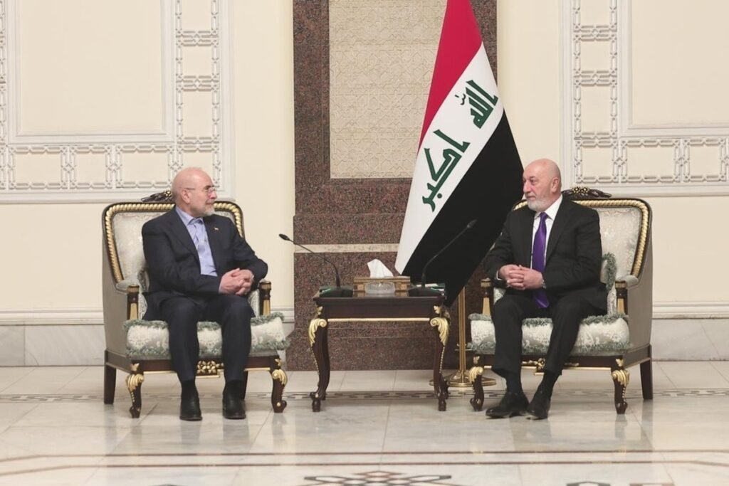 Iraqi president says some oil tankers being facilitated through Strait of Hormuz