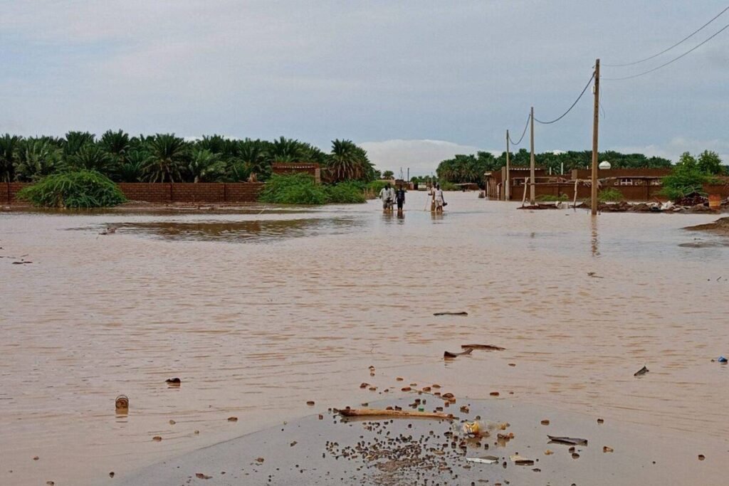 Heavy rains, flooding displace 975 families, damage 1,348 homes in western Sudan