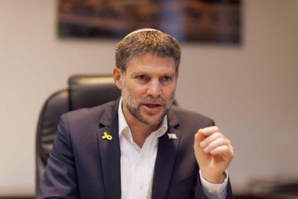 Smotrich says defeating Hamas requires Israeli control and settlements in Gaza