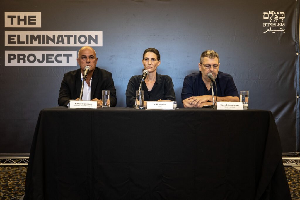 Israeli rights group accuses Israel of seeking to erase Palestinian presence in occupied West Bank